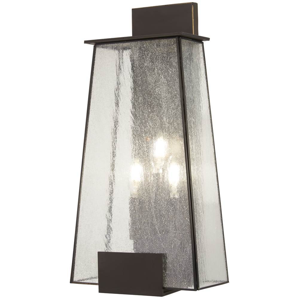 The Great Outdoors Bistro Dawn 3 Light Outdoor Wall Mount