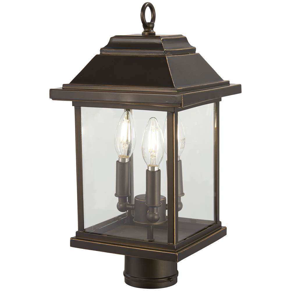 The Great Outdoors Mariner S Pointe 3 Light Outdoor Post