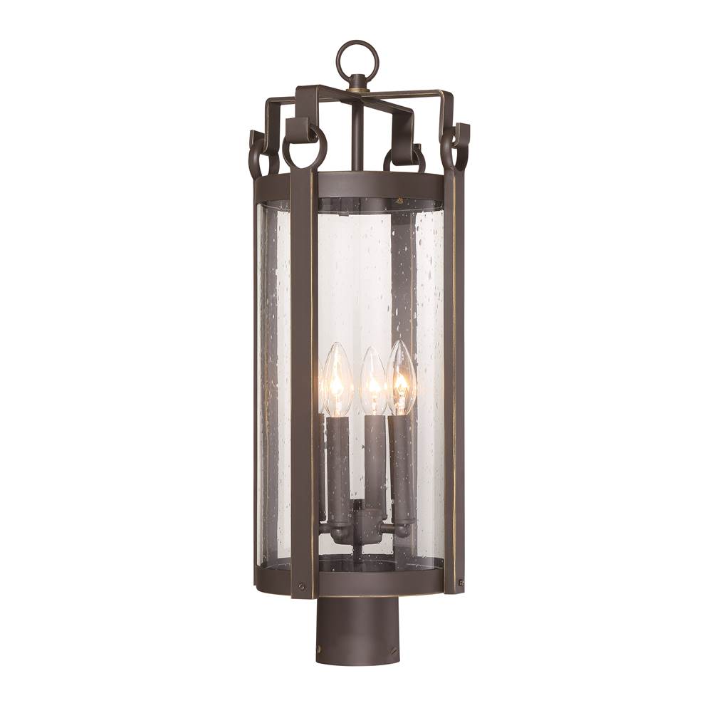 The Great Outdoors Somerset Lane 4 Light Outdoor Post Mount