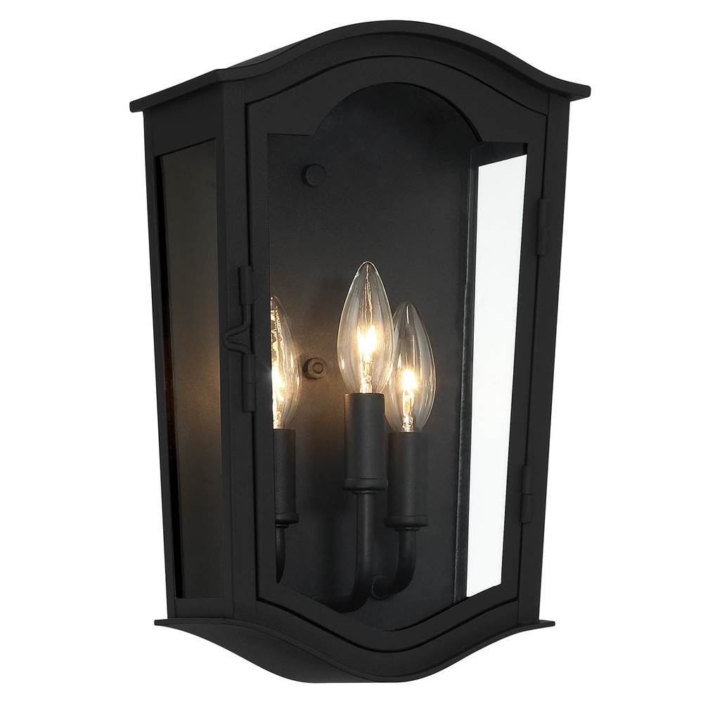 The Great Outdoors Houghton Hall 3 Light Outdoor Wall Mount