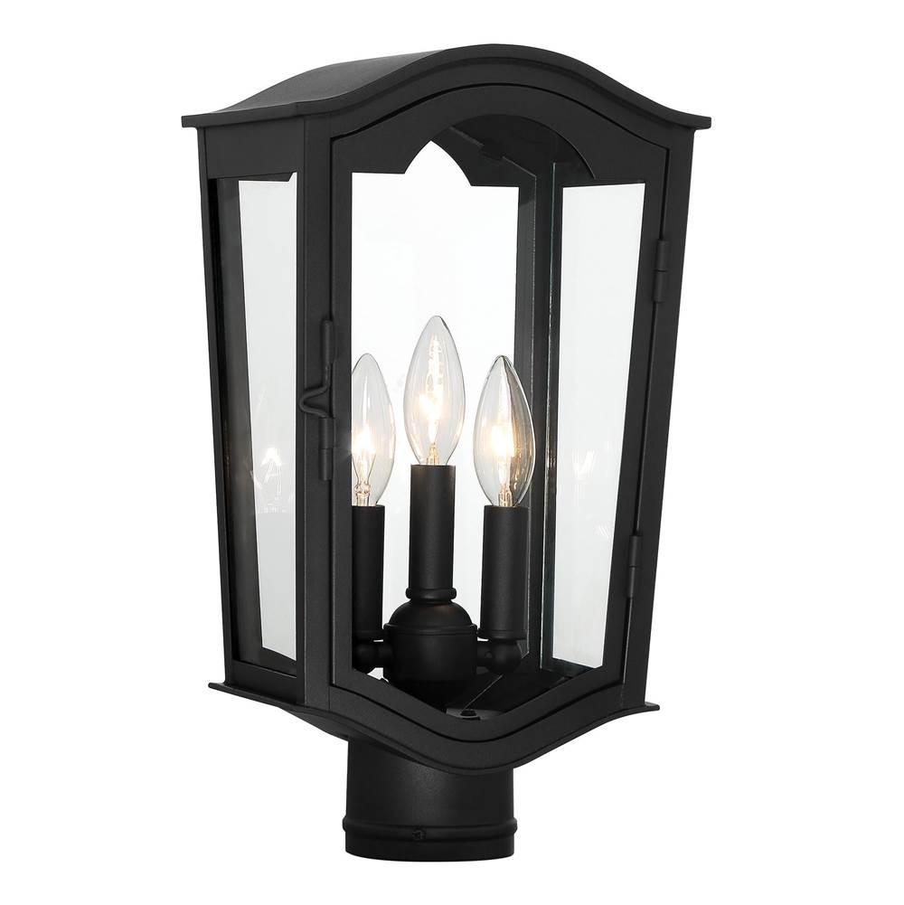 The Great Outdoors Houghton Hall 3 Light Outdoor Post