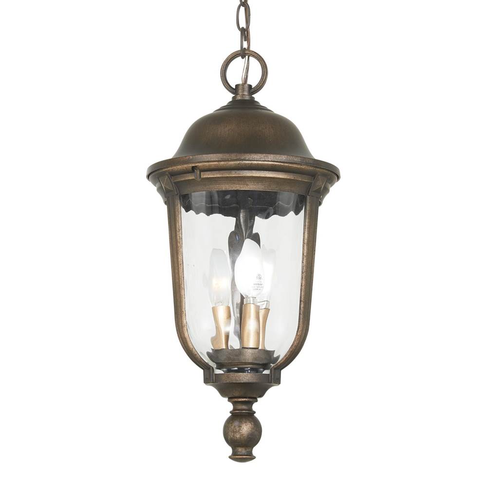 The Great Outdoors Havenwood 3 Light Outdoor Chain Hung