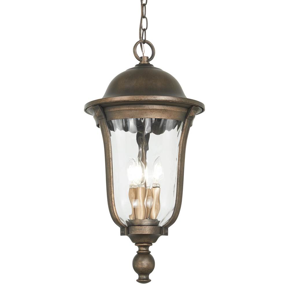 The Great Outdoors Havenwood 4 Light Outdoor Chain Hung