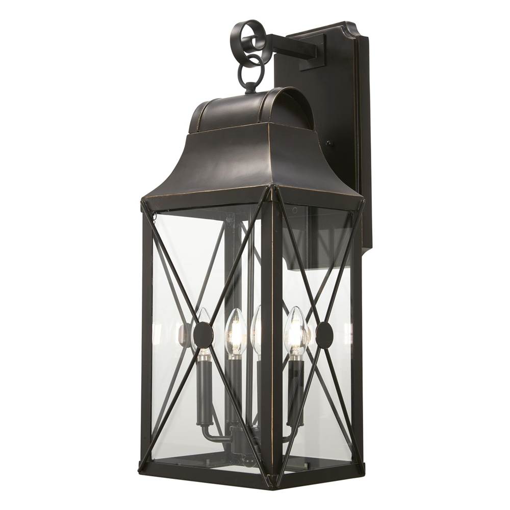 The Great Outdoors De Luz De Luz - 4 Light Outdoor Wall Mount