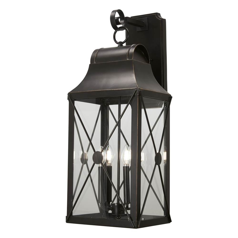 The Great Outdoors De Luz De Luz - 4 Light Outdoor Wall Mount