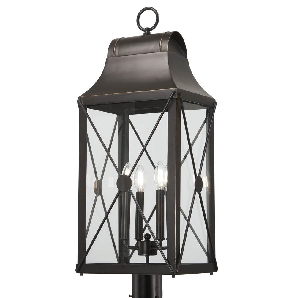 The Great Outdoors De Luz De Luz - 4 Light Outdoor Post Mount