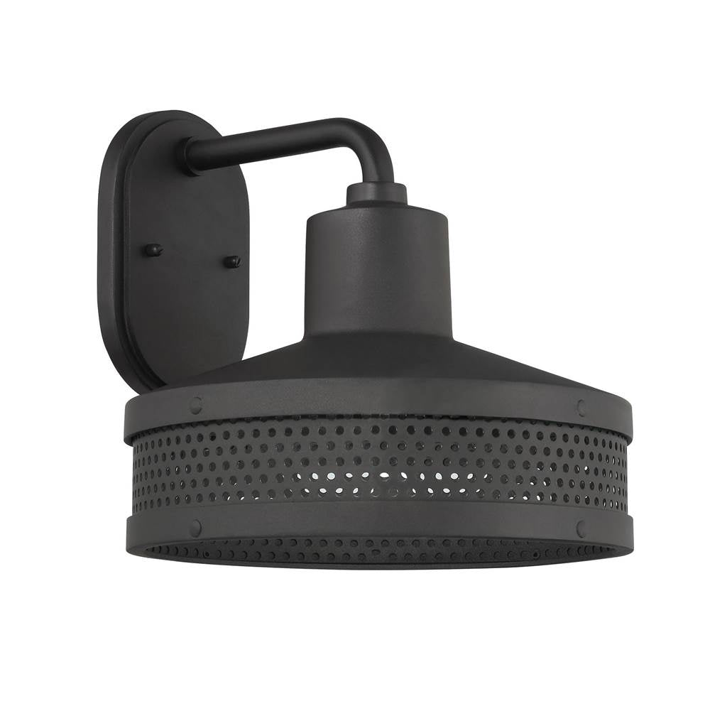 The Great Outdoors Abalone Point Abalone Point 1-light Sand Coal Outdoor Wall Mount
