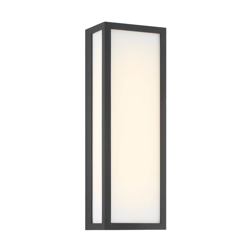 The Great Outdoors 77801-66-L Sand Coal Led Outdoor Sconce Image 1