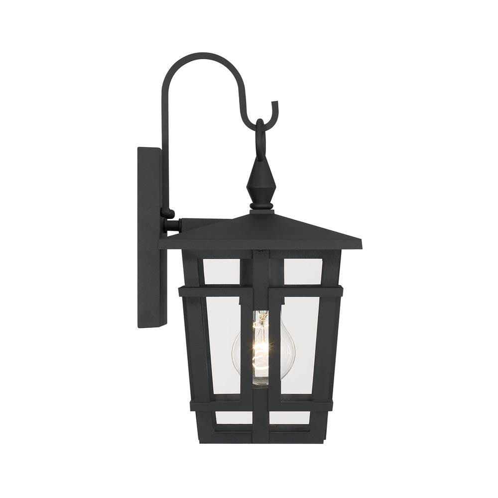 The Great Outdoors 77900-66 Sand Coal 1 Light Outdoor Wall Sconce Image 2