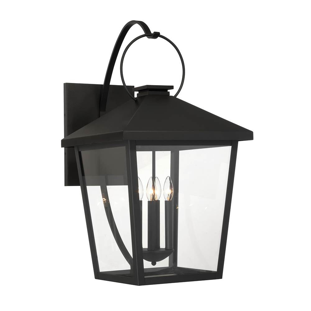 The Great Outdoors 78002-66 Sand Coal 4 Light Outdoor Walls Sconce Image 1