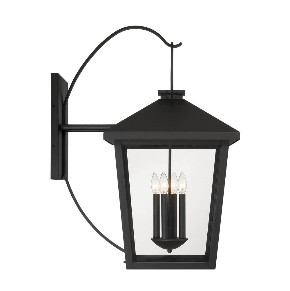 The Great Outdoors 78002-66 Sand Coal 4 Light Outdoor Walls Sconce Image 2