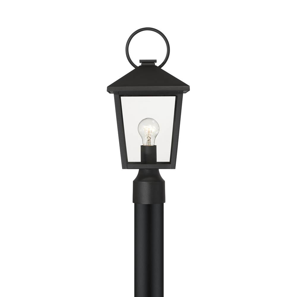 The Great Outdoors 78005-66 Sand Coal 1 Light Outdoor Post Mount Image 2