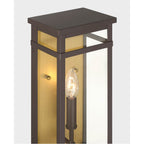 The Great Outdoors 78401-886 Painted Legacy Brass Briarlane 14.5'' High 1-light Outdoor Wall Sconce Image 4