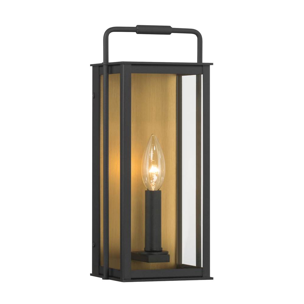 The Great Outdoors 78501-877 Sand Coal Black Aberdeen 13.25'' High 1-light Outdoor Wall Sconce Image 1