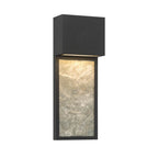 The Great Outdoors 79200-66-L Sand Coal Black Norrin 16'' High Led Outdoor Wall Sconce Image 1
