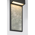 The Great Outdoors 79201-66-L Sand Coal Black Norrin 21.25'' High Led Outdoor Wall Sconce Image 4