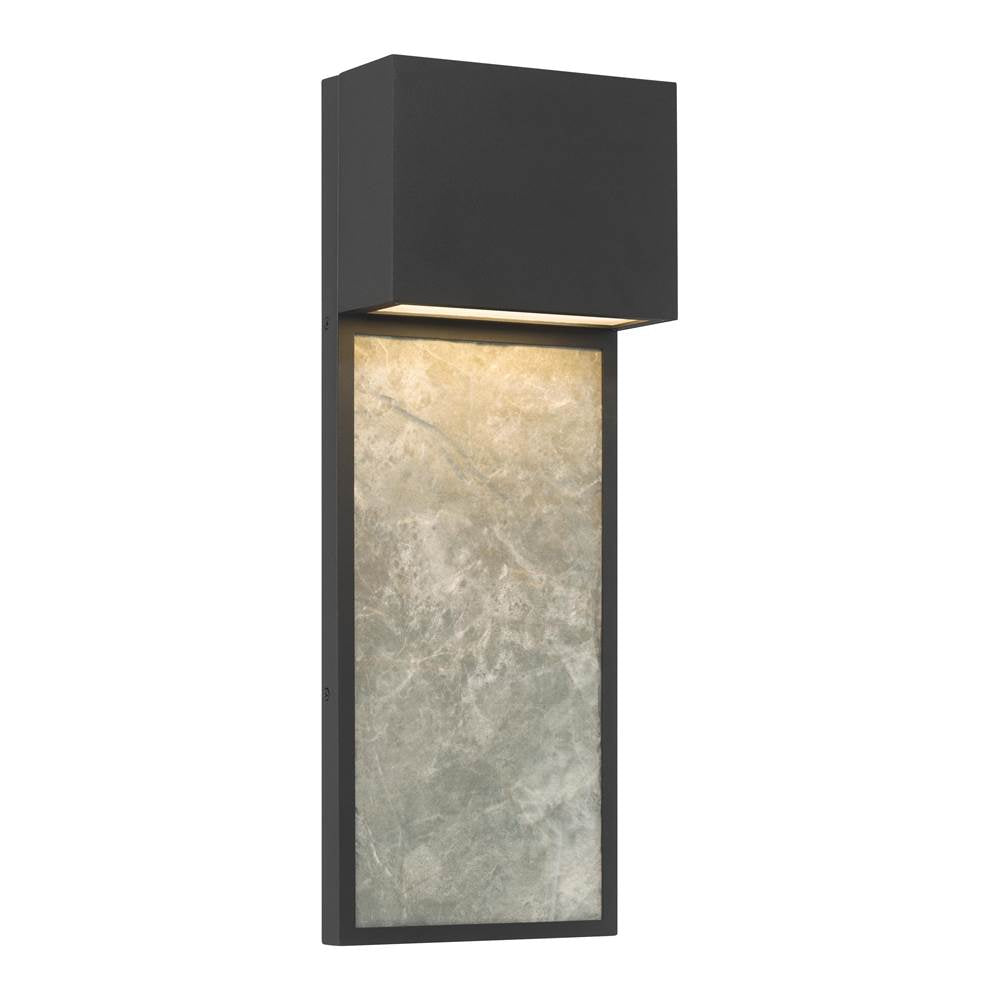 The Great Outdoors 79201-66-L Sand Coal Black Norrin 21.25'' High Led Outdoor Wall Sconce Image 1
