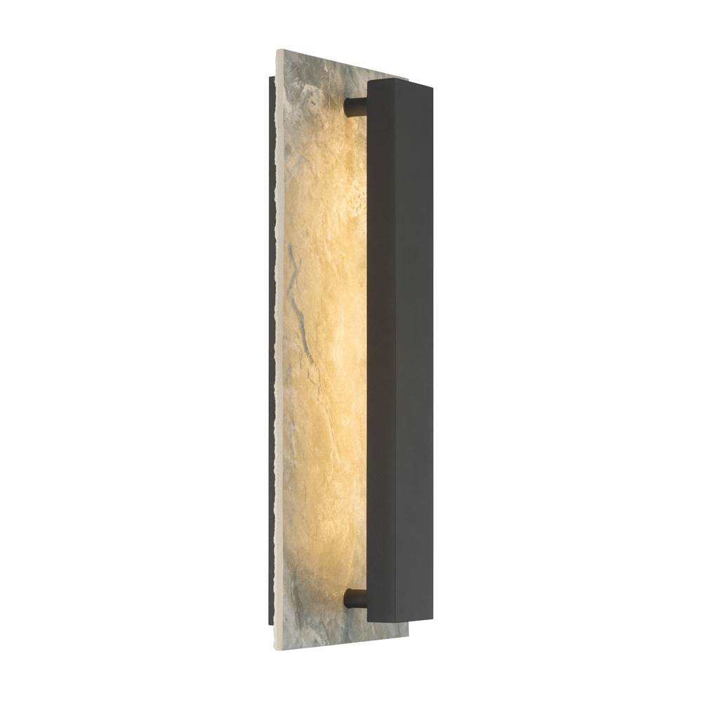 The Great Outdoors 79301-66-L Sand Coal Black Avenelle 18.75'' High Led Outdoor Wall Sconce Image 5