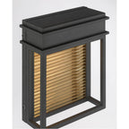 The Great Outdoors 79501-877-L Sand Coal Black Clyne 9'' High Led Outdoor Wall Sconce Image 5