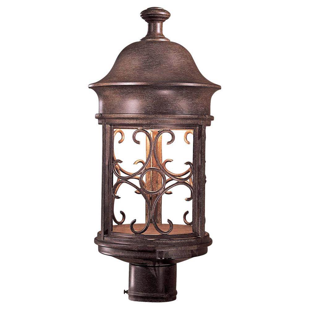 The Great Outdoors Sage Ridge 1 Light Post Mount