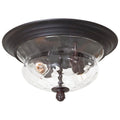 The Great Outdoors Merrimack 2 Light Flush Mount