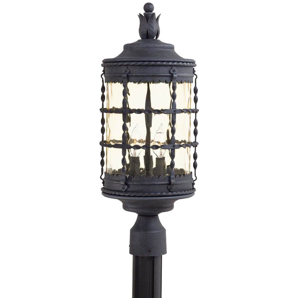 The Great Outdoors Mallorca 3 Light Post Mount