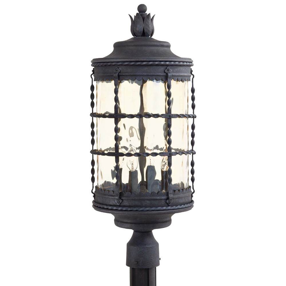 The Great Outdoors Mallorca 4 Light Post Mount