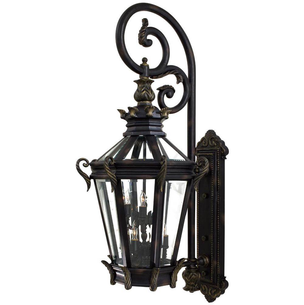 The Great Outdoors Stratford Hall 9 Light Wall Mount