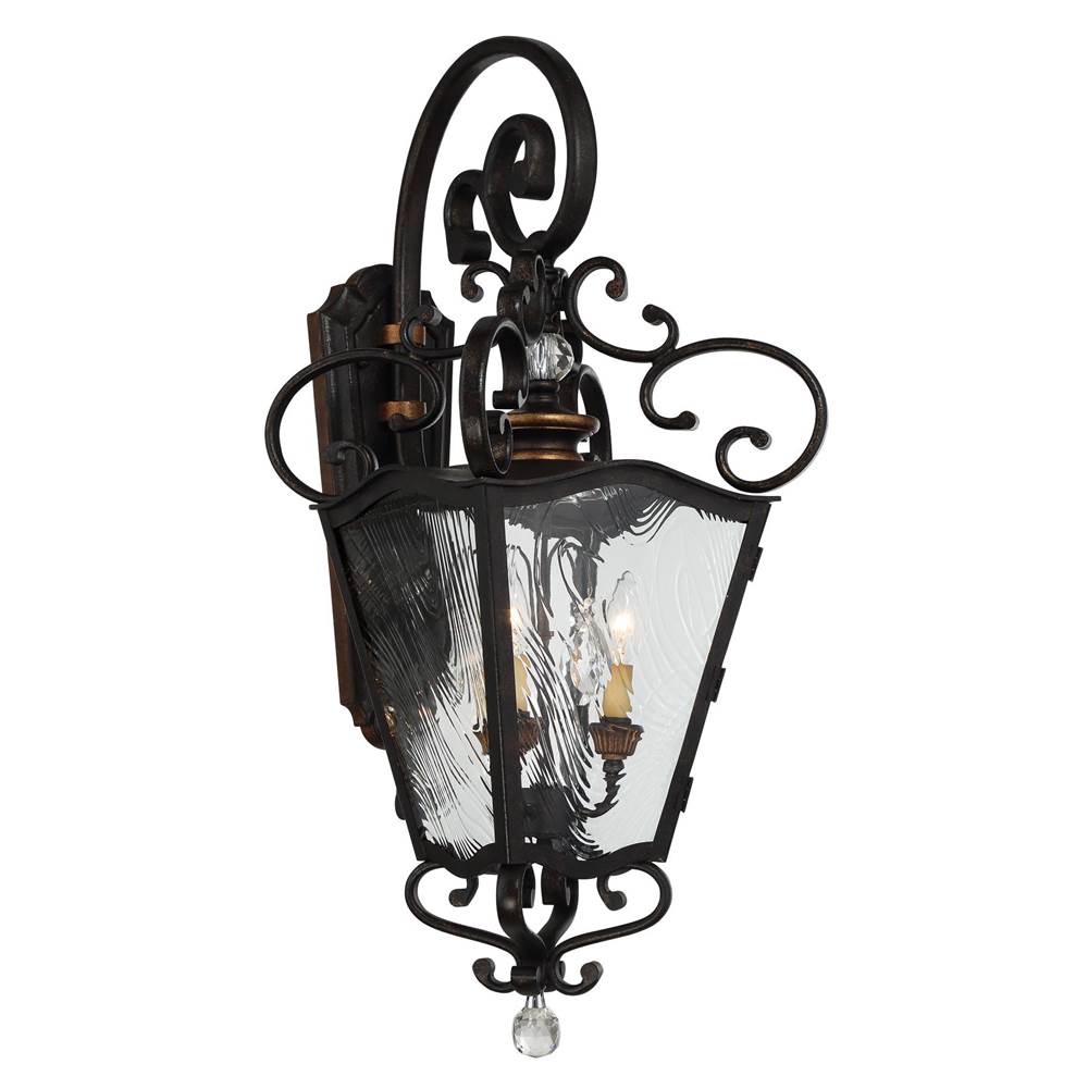 The Great Outdoors Brixton Ivy 3 Light Outdoor Lantern
