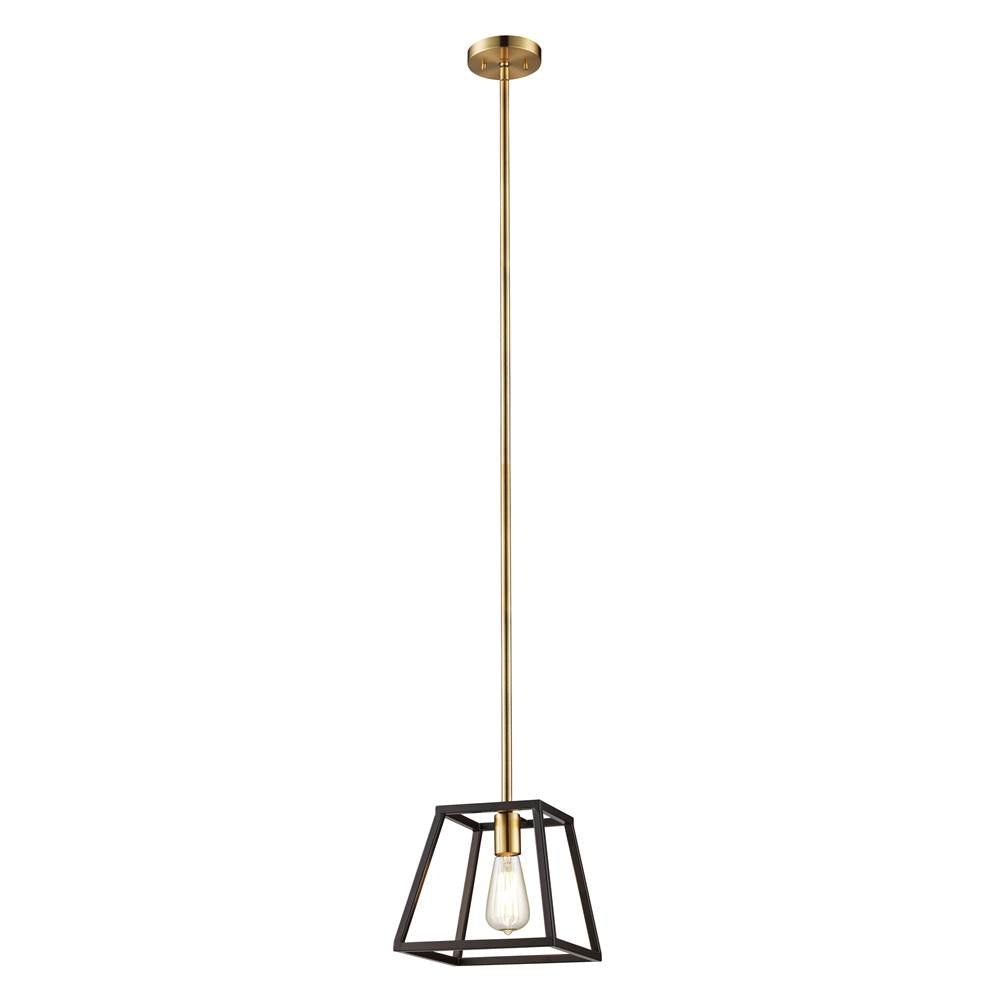 Trans Globe Lighting Adams 1lt Pendant-edison Bulb Frame-