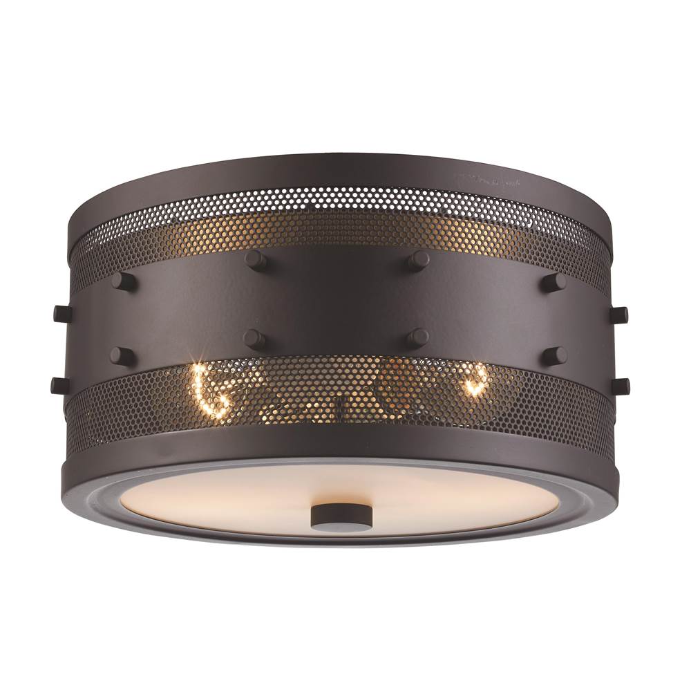 Trans Globe Lighting Column 11'' Flushmount