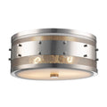 Trans Globe Lighting Column 13'' Flushmount