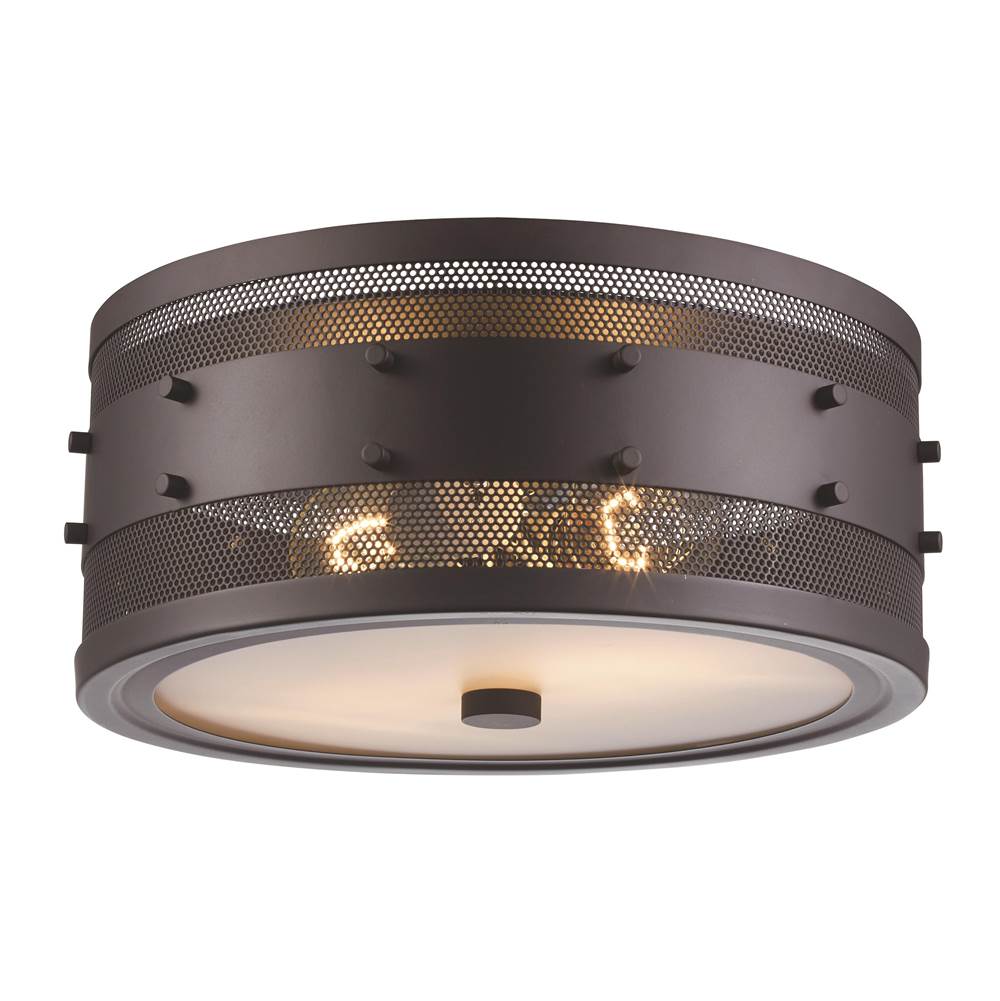 Trans Globe Lighting Column 13'' Flushmount