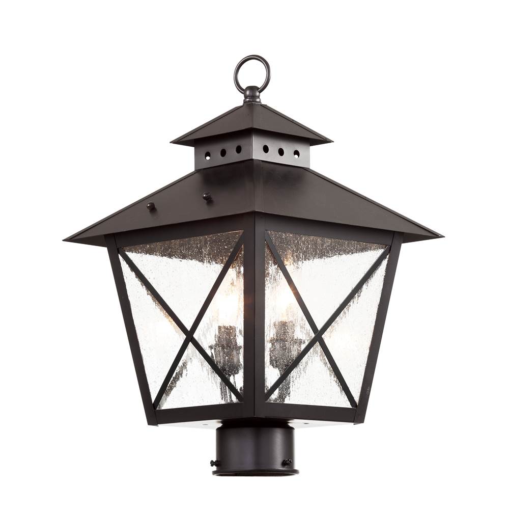 Trans Globe Lighting Circa 17'' Postmount Lantern