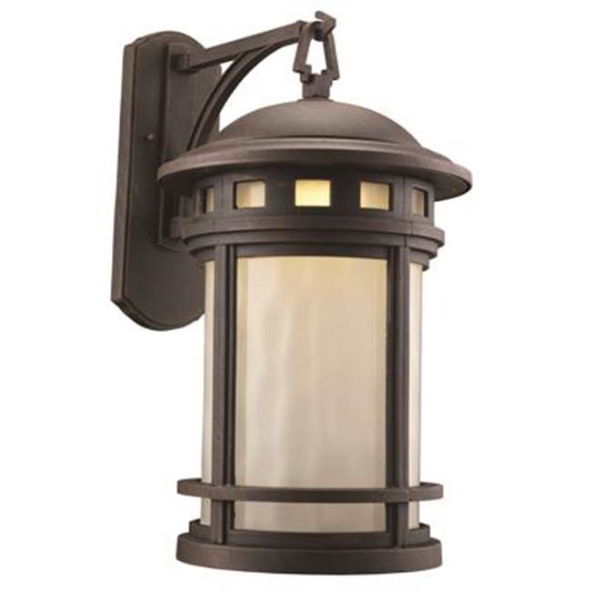 Trans Globe Lighting Boardwalk 18.5'' Postmount Lantern