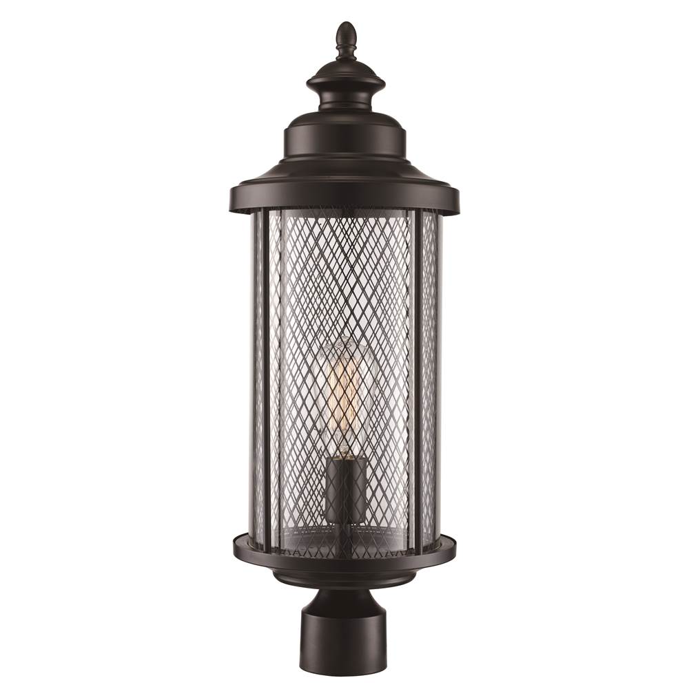 Trans Globe Lighting Stewart 24.5'' Postmount Lantern