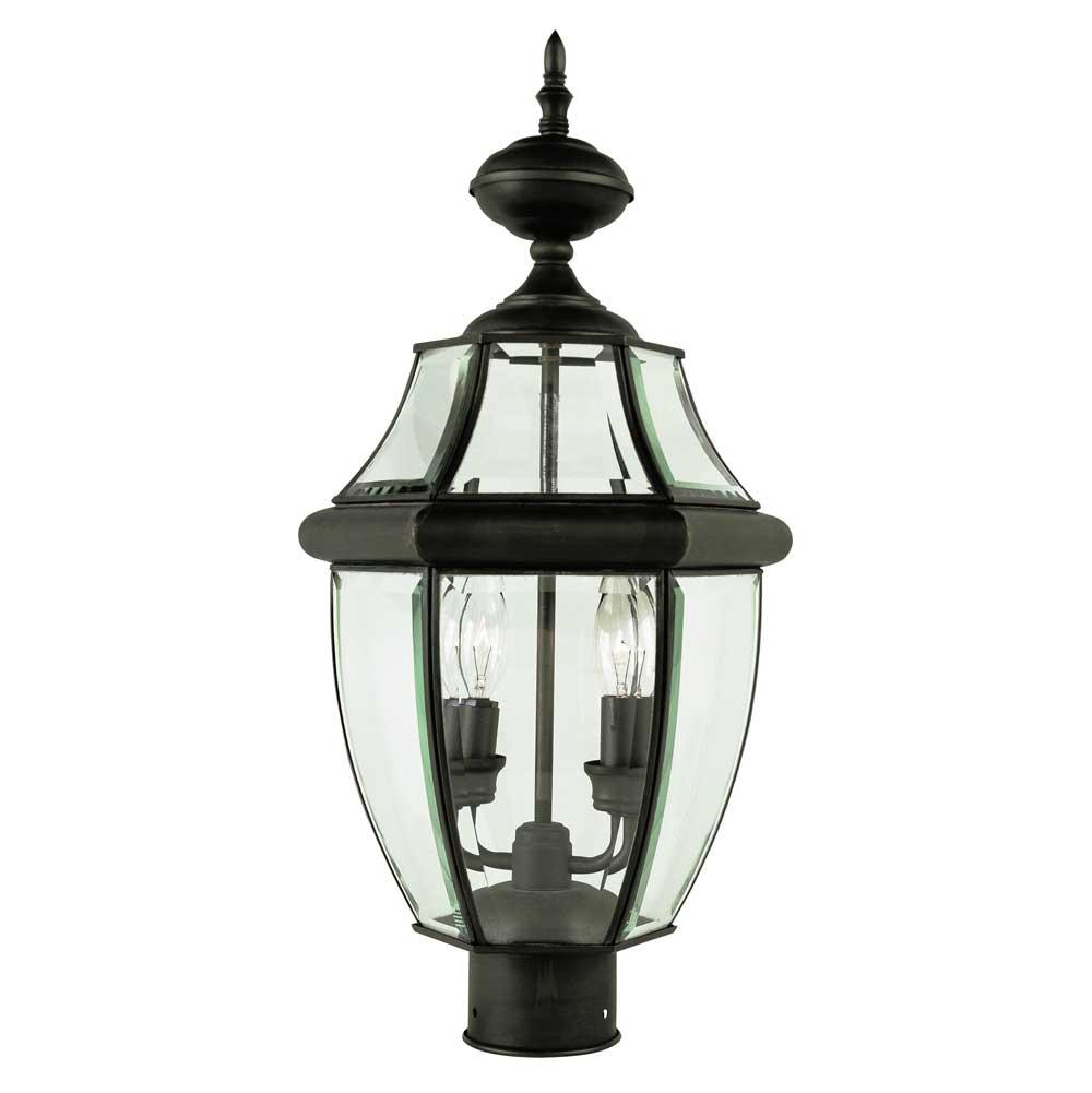 Trans Globe Lighting  Courtyard 21.5'' Postmount Lantern