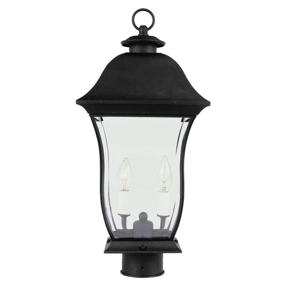 Trans Globe Lighting  Downing 17'' Postmount Lantern