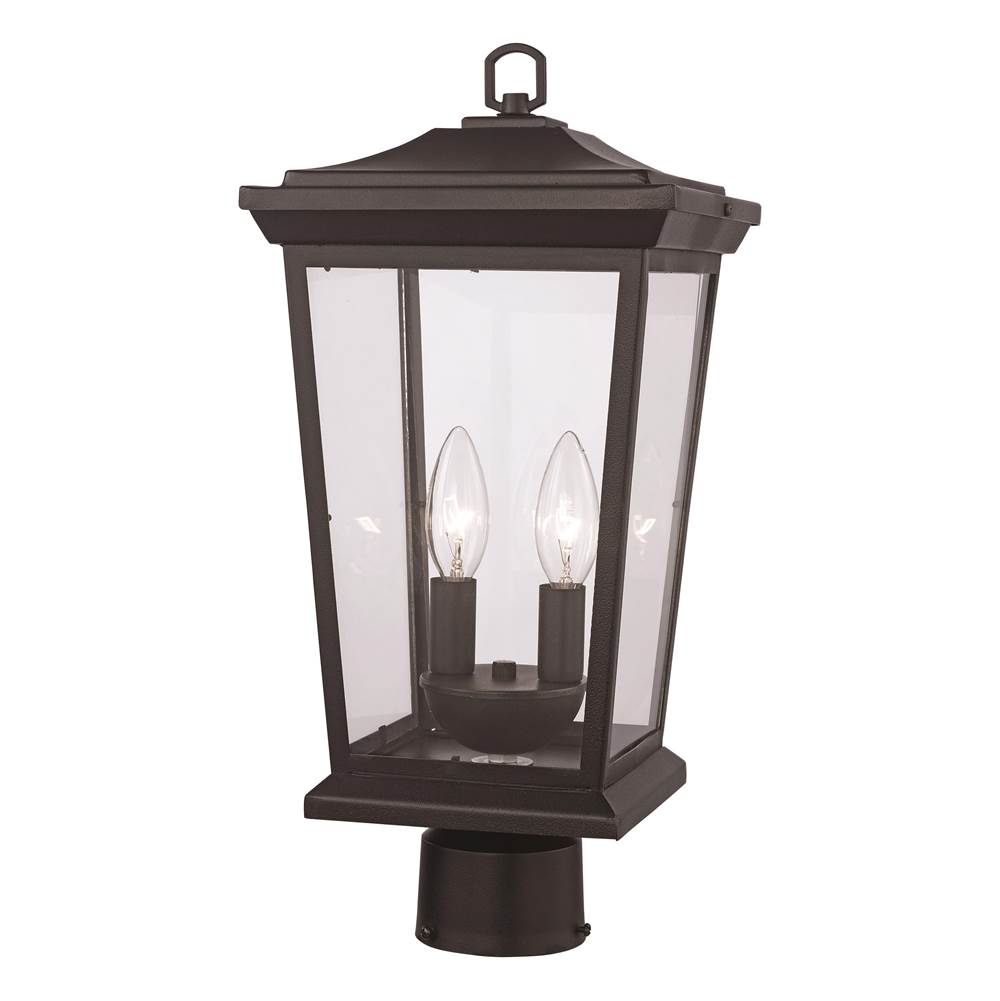 Trans Globe Lighting Turlock 12'' Postmount Lantern