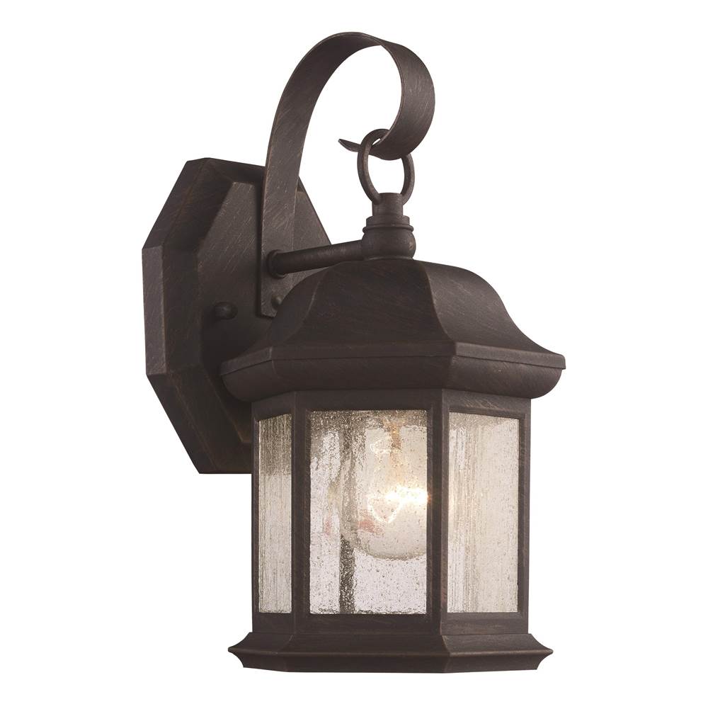 Trans Globe Lighting  1lt Wall Lantern Twin Pk Seede