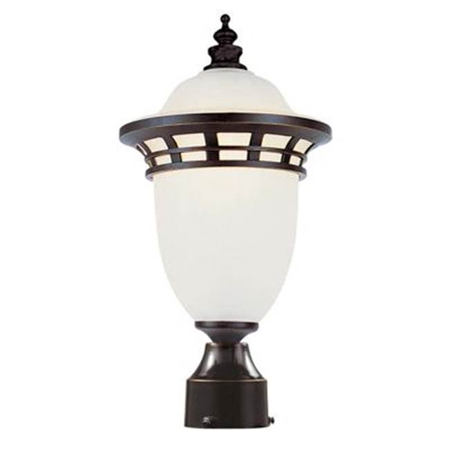 Trans Globe Lighting Stephano 16'' Postmount Lantern