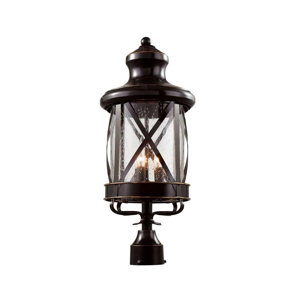 Trans Globe Lighting Chandler 26.5'' Postmount Lantern