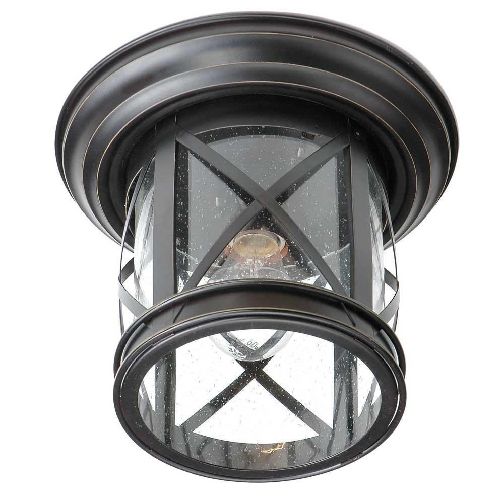 Trans Globe Lighting Chandler 9.5'' Flushmount Lantern