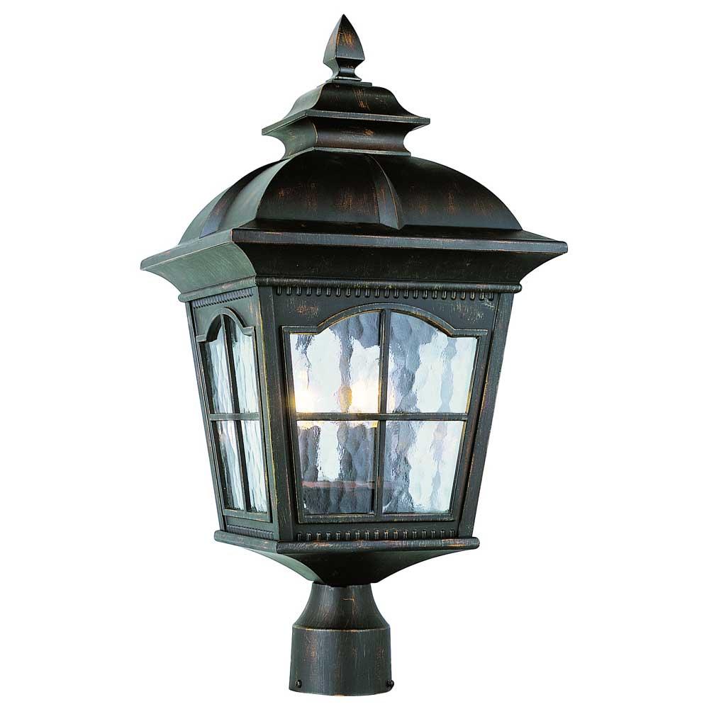 Trans Globe Lighting Briarwood 22.5'' Postmount Lantern