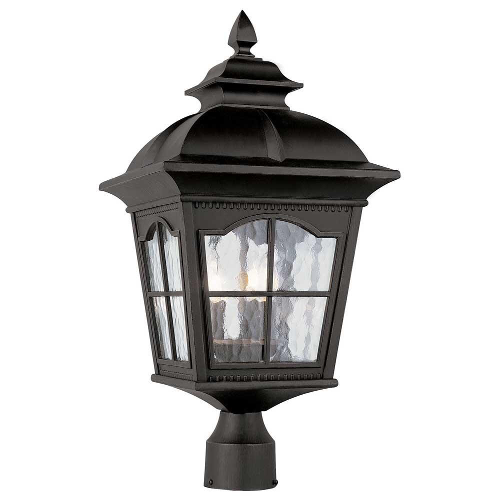 Trans Globe Lighting Briarwood 22.5'' Postmount Lantern