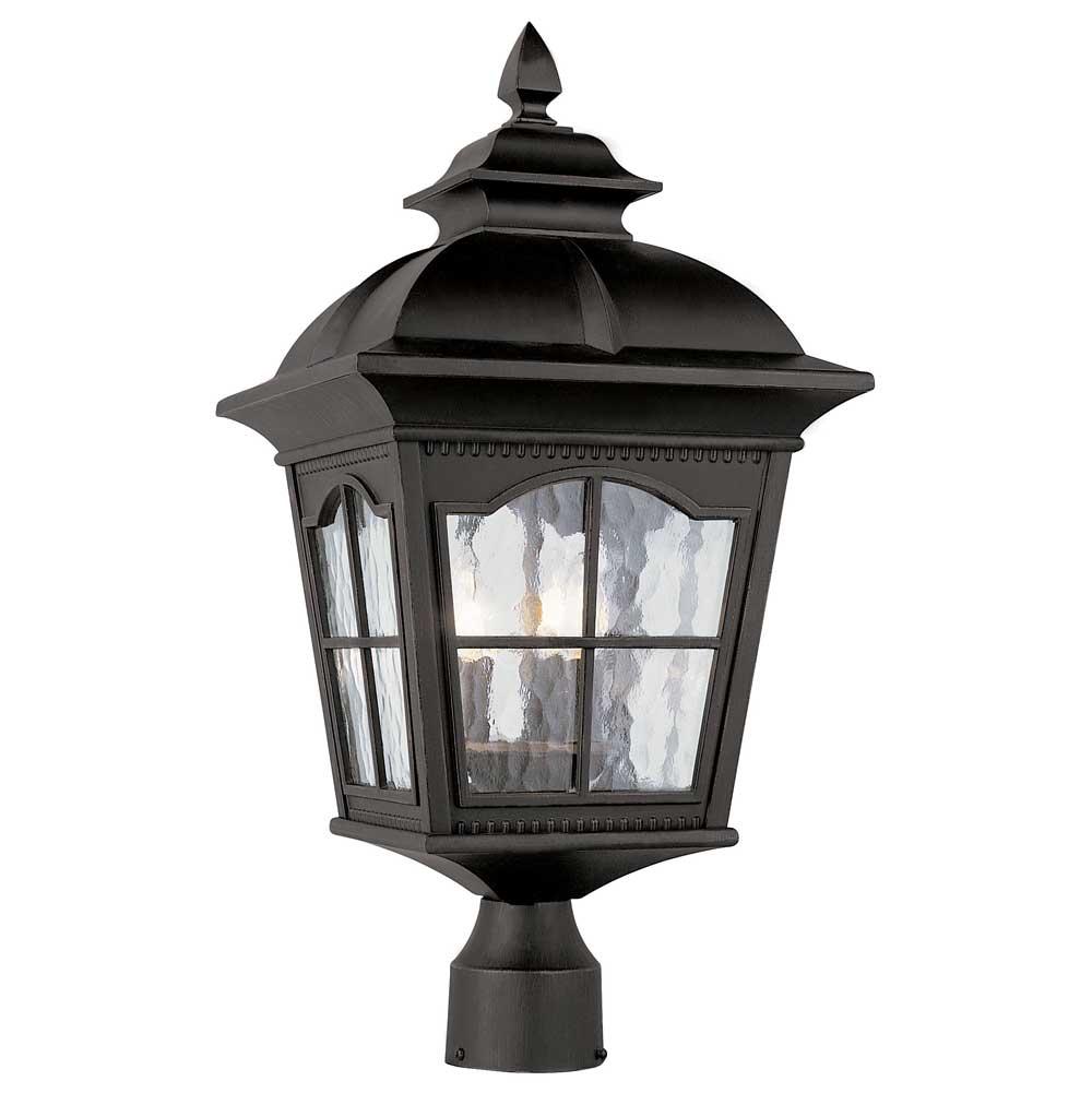 Trans Globe Lighting Briarwood 25'' Postmount Lantern
