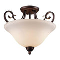 Trans Globe Lighting Laredo Ii Laredo Ii 14.5'' Semiflush