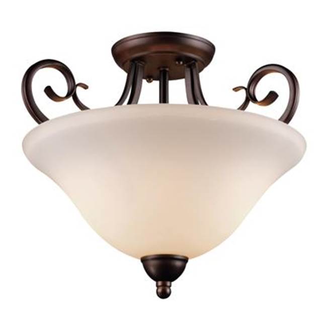 Trans Globe Lighting Laredo Ii Laredo Ii 14.5'' Semiflush