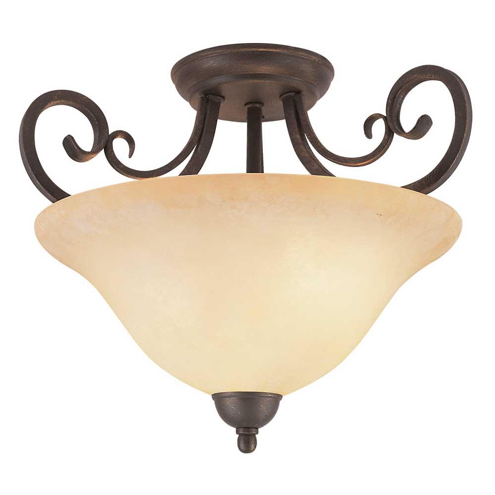 Trans Globe Lighting Laredo 14.5'' Semiflush