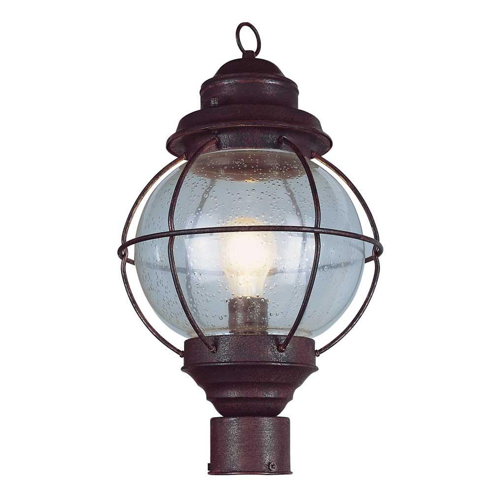 Trans Globe Lighting Catalina 15'' Postmount Lantern